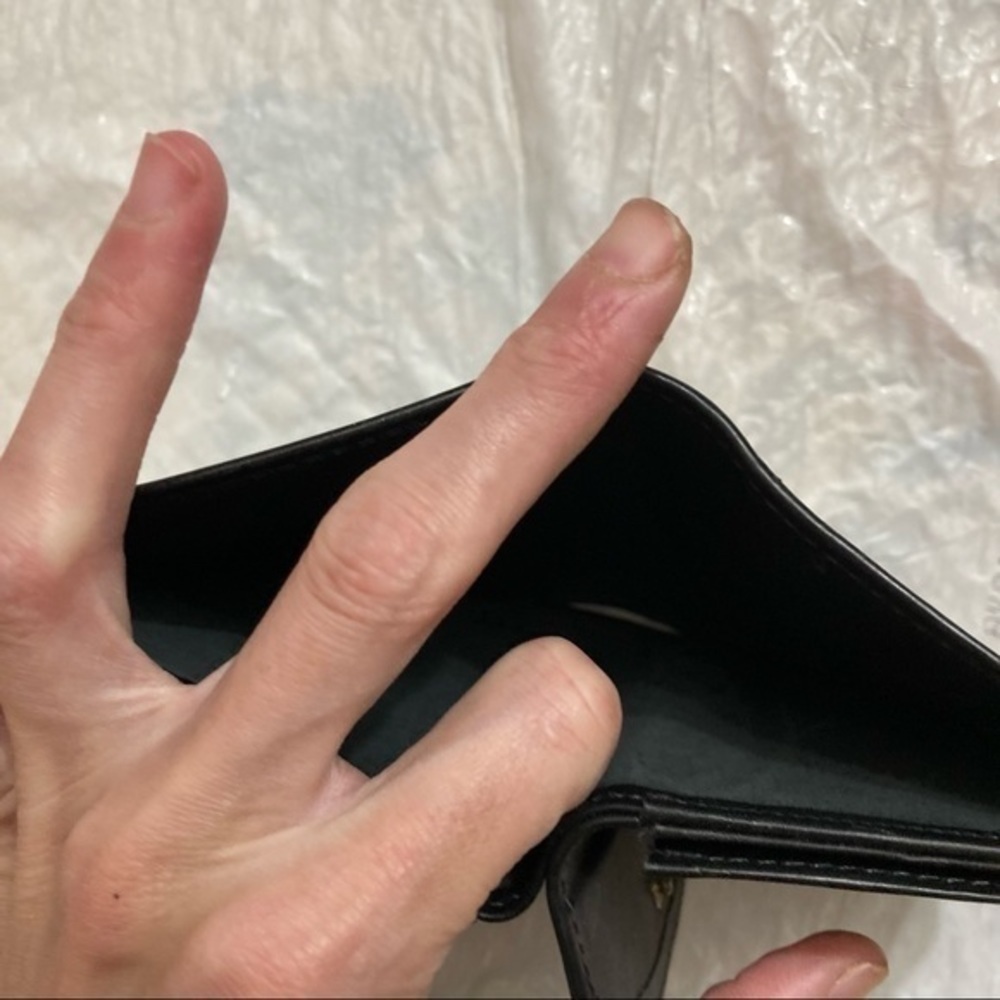 Coach vintage black glovetan leather wallet - Picture 12 of 12